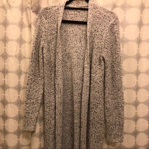 Speckled grey cardigan